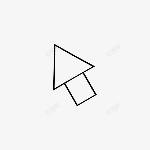 光标方向鼠标图标svg_新图网 https://ixintu.com 光标 方向 移动 鼠标