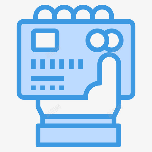 信用卡支付方式11蓝色图标svg_新图网 https://ixintu.com 信用卡 支付方式11 蓝色