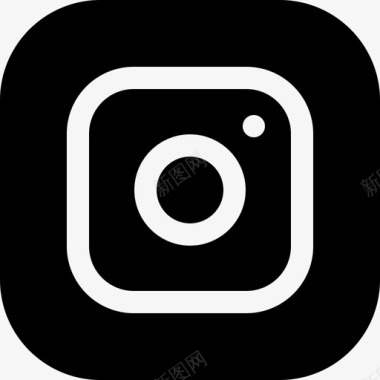Instagram社交媒体98已填充图标图标