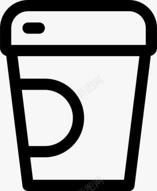 咖啡杯子饮料图标图标