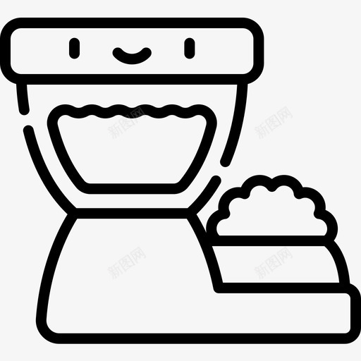 食品宠物店56线性图标svg_新图网 https://ixintu.com 宠物 线性 食品