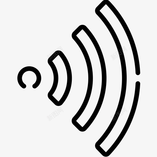 Wifi社交媒体67直系图标svg_新图网 https://ixintu.com Wifi 媒体 直系 社交