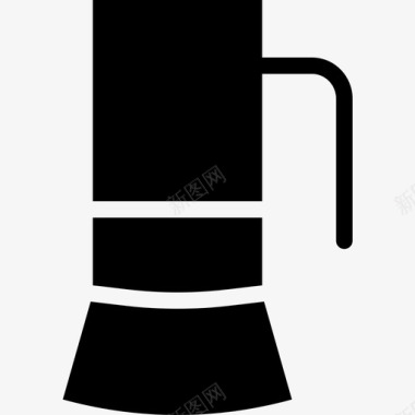咖啡机厨房48实心图标图标