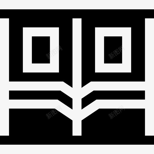 门铁路27已填充图标svg_新图网 https://ixintu.com 填充 铁路