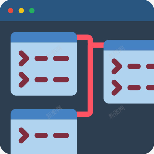 网页原型3平面图标svg_新图网 https://ixintu.com 原型 平面 网页设计