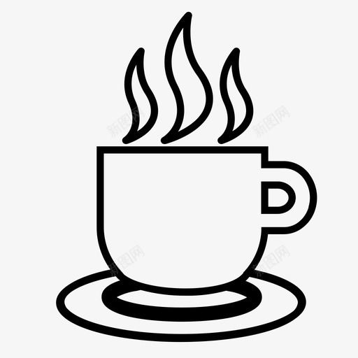 咖啡商务杯子图标svg_新图网 https://ixintu.com 咖啡 商务 商务和金融概要 杯子 茶 饮料