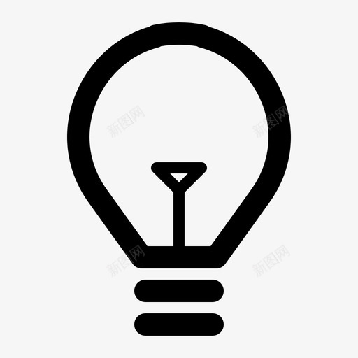 创意灯泡概念图标svg_新图网 https://ixintu.com 创意 办公 发明 商务 概念 灯光 灯泡
