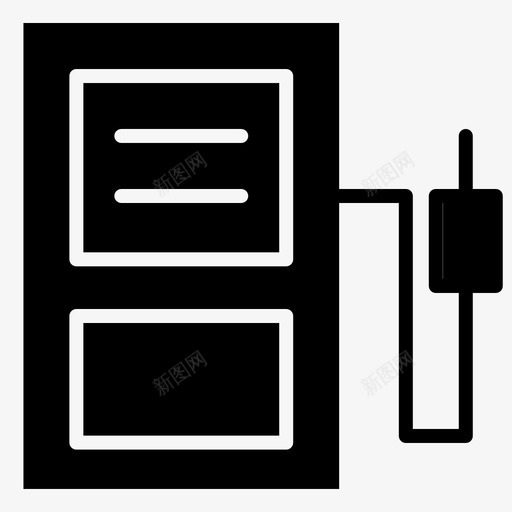 燃料煤气车站图标svg_新图网 https://ixintu.com 火车站 煤气 燃料 车站