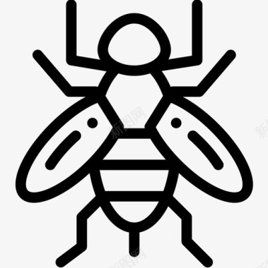 蜜蜂昆虫11直系图标图标