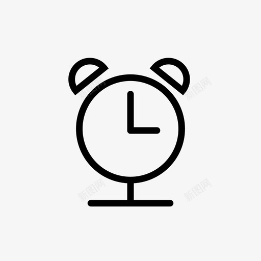 闹钟时间计时器图标svg_新图网 https://ixintu.com 手表 时间 计时器 闹钟