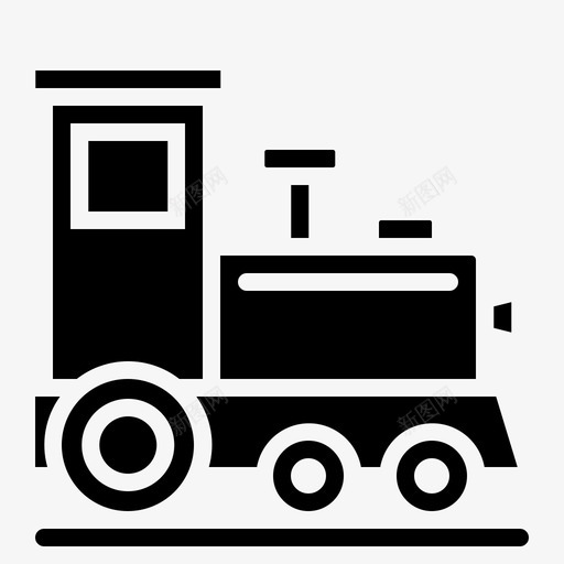 玩具火车婴儿儿童图标svg_新图网 https://ixintu.com 儿童 婴儿 火车 玩具 象形文字 铁路