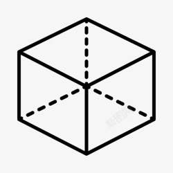 立方体箱子立方体箱子物流图标高清图片