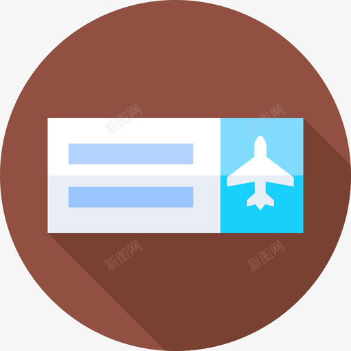 飞机票新年建议12张平装图标svg_新图网 https://ixintu.com 12张 平装 建议 新年 飞机票