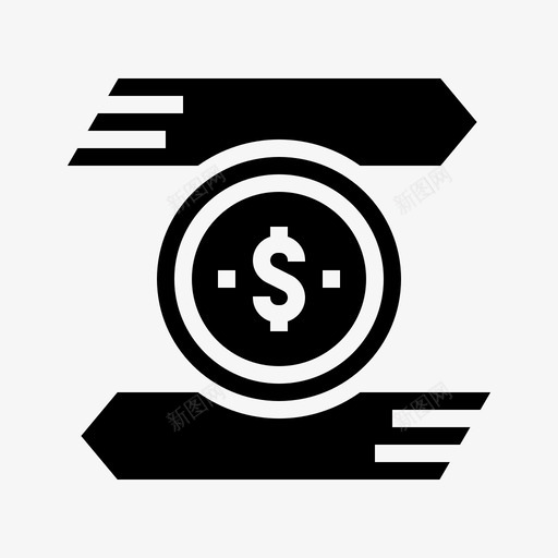 商务决策方向图标svg_新图网 https://ixintu.com 决策 商务 商务管理2黑色 导航 方向