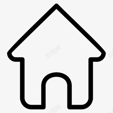 家房子家按钮图标图标