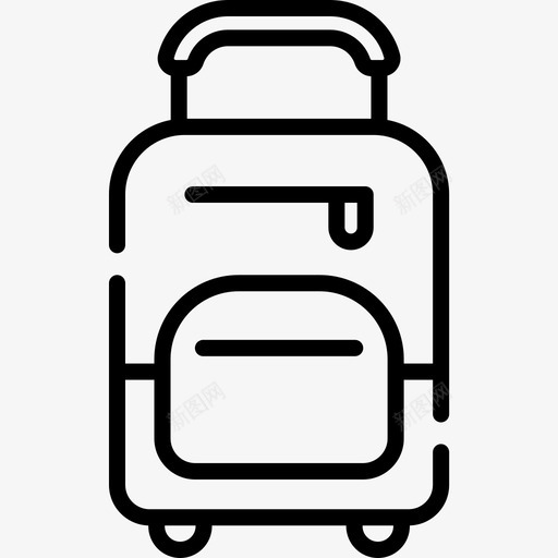 行李家庭生活24直系图标svg_新图网 https://ixintu.com 家庭生活24 直系 行李