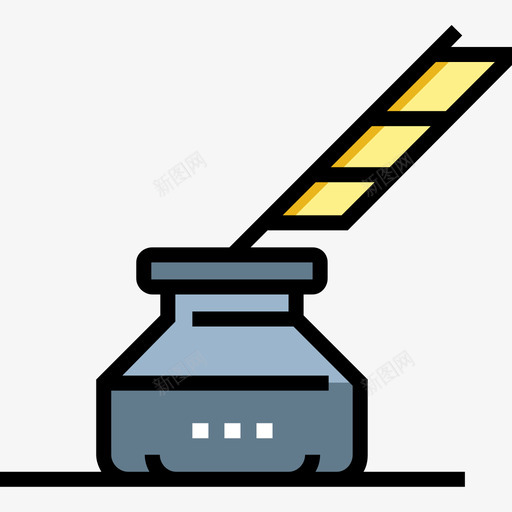 墨水大学31线颜色图标svg_新图网 https://ixintu.com 墨水 大学31 线颜色