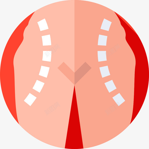 吸脂整形手术17扁平图标svg_新图网 https://ixintu.com 吸脂 扁平 手术 整形