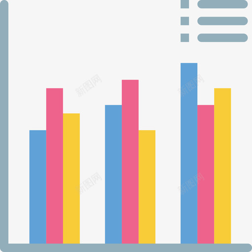 图表图表和图表3平面图图标svg_新图网 https://ixintu.com 图表 平面图