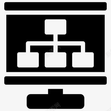 业务演示业务分析图表应用程序图标图标