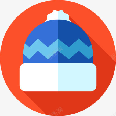 冬季帽冬季39平顶图标图标