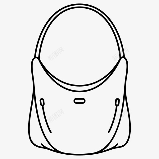 女包横包手袋图标svg_新图网 https://ixintu.com 女包 手袋 横包 肩包