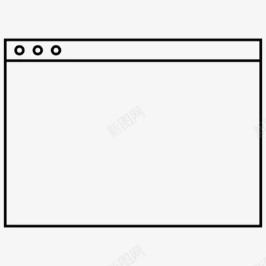 窗口浏览器mac图标图标