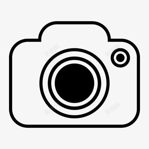 相机照片摄影师图标svg_新图网 https://ixintu.com 图片 摄影 摄影师 照片 相机 自拍