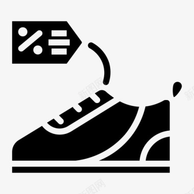 鞋类鞋子购物图标图标