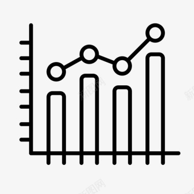 条形图分析数据图标图标
