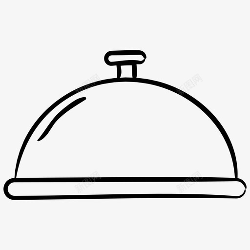 盘子餐具食物图标svg_新图网 https://ixintu.com 图标 手绘 盘子 食物 餐具 餐厅 饭菜