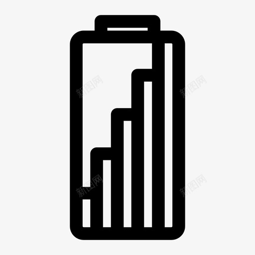电池电池电量电池状态图标svg_新图网 https://ixintu.com 充电 状态 电池 电源 电量