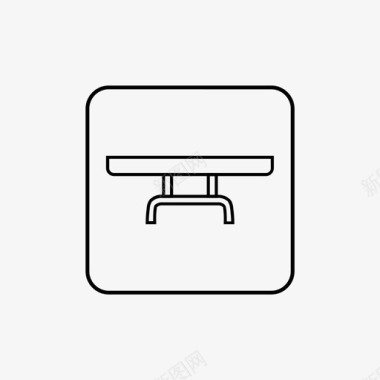 桌子家具家用图标图标