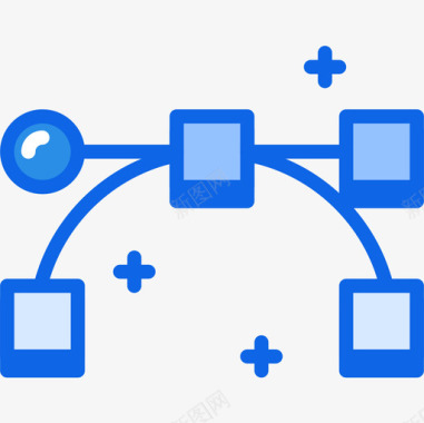 Vectorui接口30蓝色图标图标