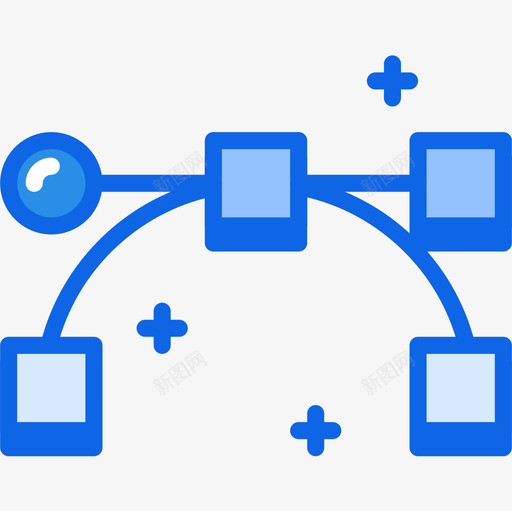 Vectorui接口30蓝色图标svg_新图网 https://ixintu.com Vector ui接口30 蓝色