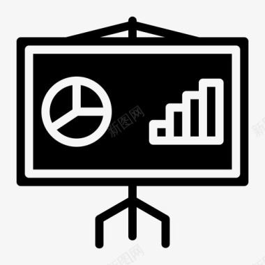 演示文稿图表图形图标图标