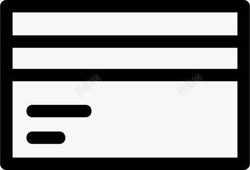 卡信用卡借记卡图标svg_新图网 https://ixintu.com 信用卡 借记卡