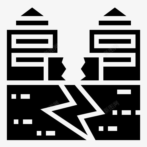 地震全球变暖5雕文图标svg_新图网 https://ixintu.com 全球 变暖 地震 雕文