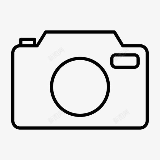 照相机捕捉图像图标svg_新图网 https://ixintu.com 图像 图片 捕捉 摄影 照相机