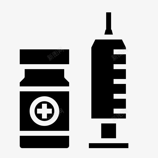 疫苗药房39填充图标svg_新图网 https://ixintu.com 填充 疫苗 药房39