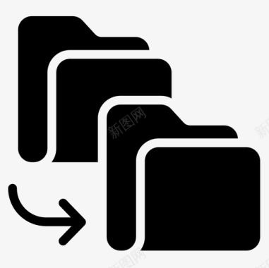 文件夹文件夹3字形图标图标
