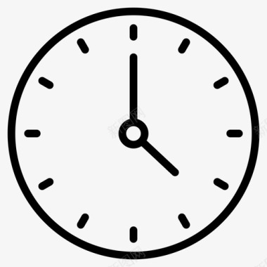 时钟截止日期时间表图标图标