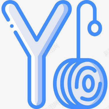字母Y语音4blue图标图标