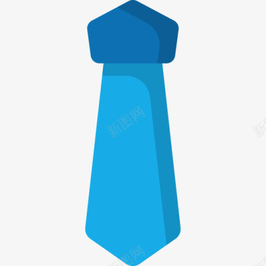 领带经济型33扁平图标图标