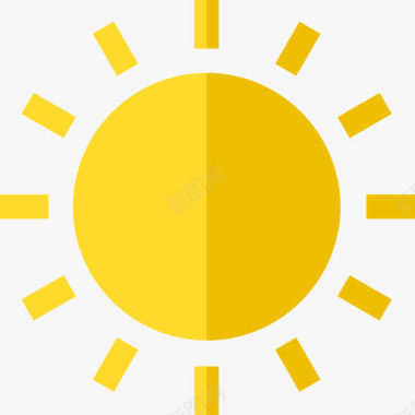 太阳沙漠24平坦图标图标
