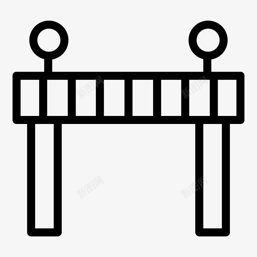 屏障工业53线性图标svg_新图网 https://ixintu.com 屏障 工业 线性