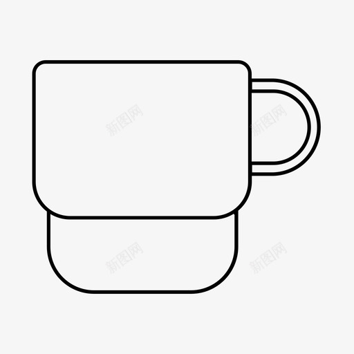 杯子咖啡咖啡店图标svg_新图网 https://ixintu.com 咖啡 咖啡店 杯子 饮料