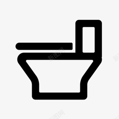 卫生间浴室地铁导航图标图标