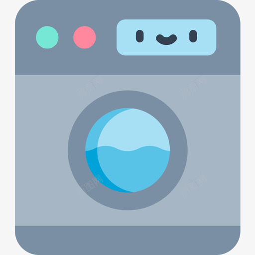 洗衣机智能家居36平板图标svg_新图网 https://ixintu.com 平板 智能家居 洗衣机