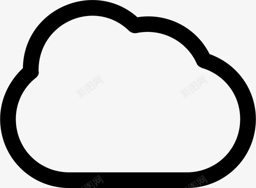 云计算云存储图标图标
